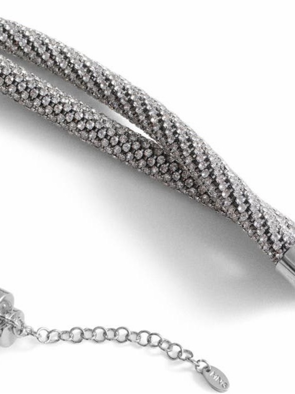 Mango Double Crystal Rope Necklace - Picture 2 of 7